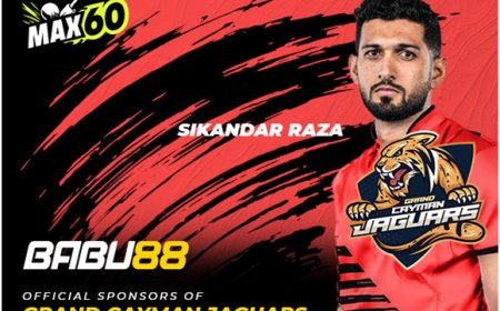 BABU88 Partners with Grand Cayman Jaguars to Sponsor Max60 Caribbean League 2024