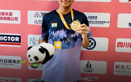 ODMian Tanvi Patri Shines on the International Stage: Triumphs in Under-15 Girls Singles at Badminton Asia Junior Championships