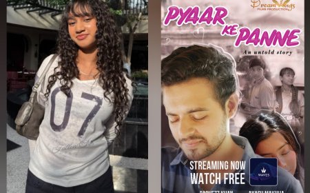 Radhika Bansal Bags In Pyar Ke Panne series which has released on 22 July 2025 on Waves OTT platform.